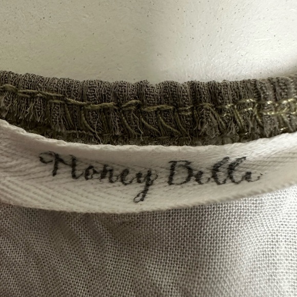 Medium fit drawstring crop top - Picture 3 of 3